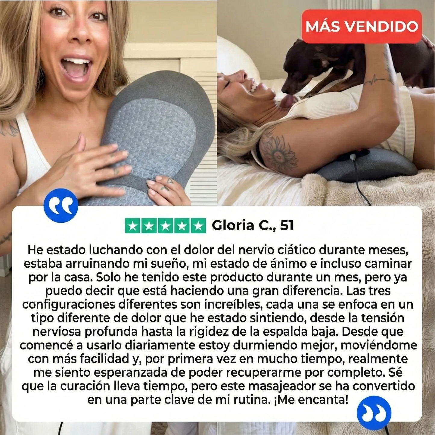 ALIVIDOL™ - Masajeador Triple Fusión